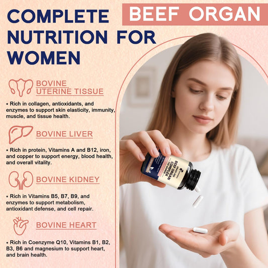 Beef liver powder illustration