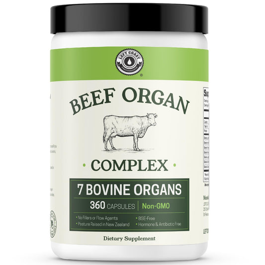 Beef Organ Supplement Grass-Fed packaging