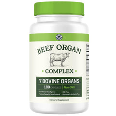 Beef Organ Supplement bottle front