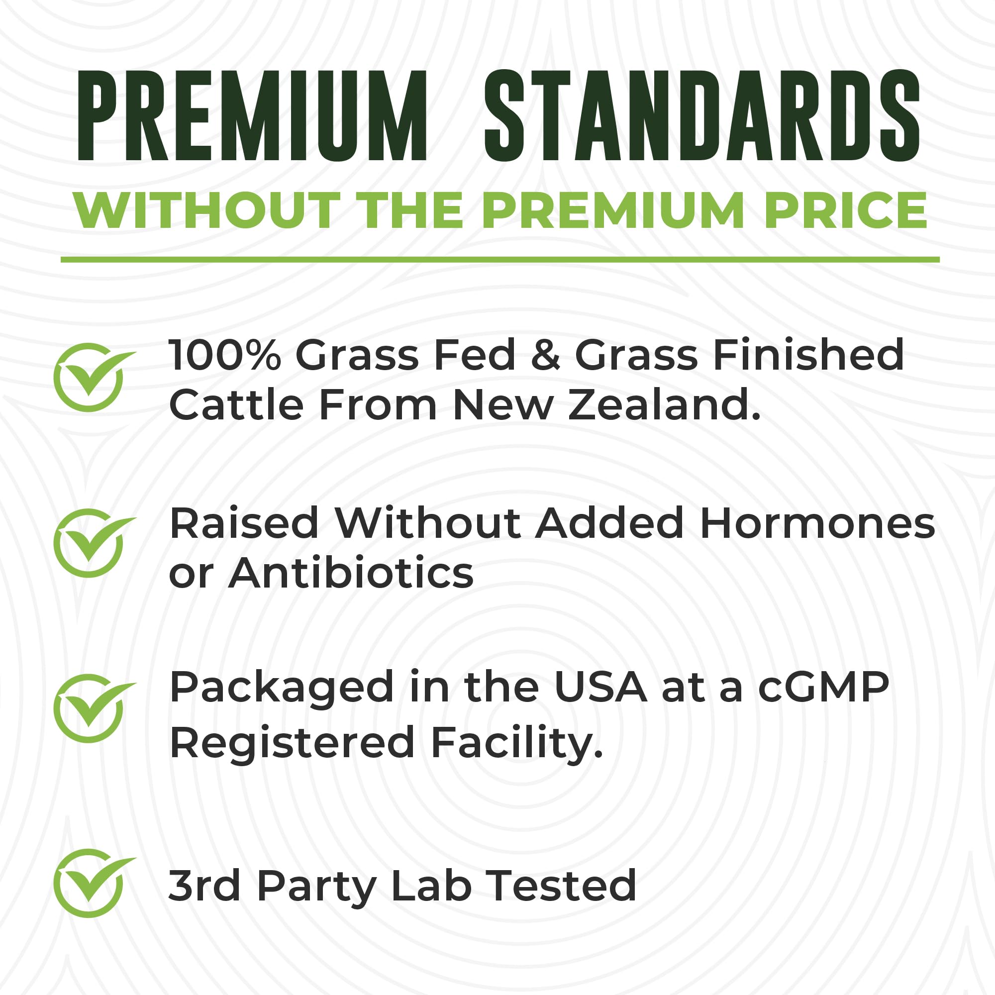 Non-GMO and no fillers badge