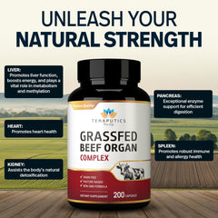 Close-up of grass-fed beef organ capsules for carnivore diet