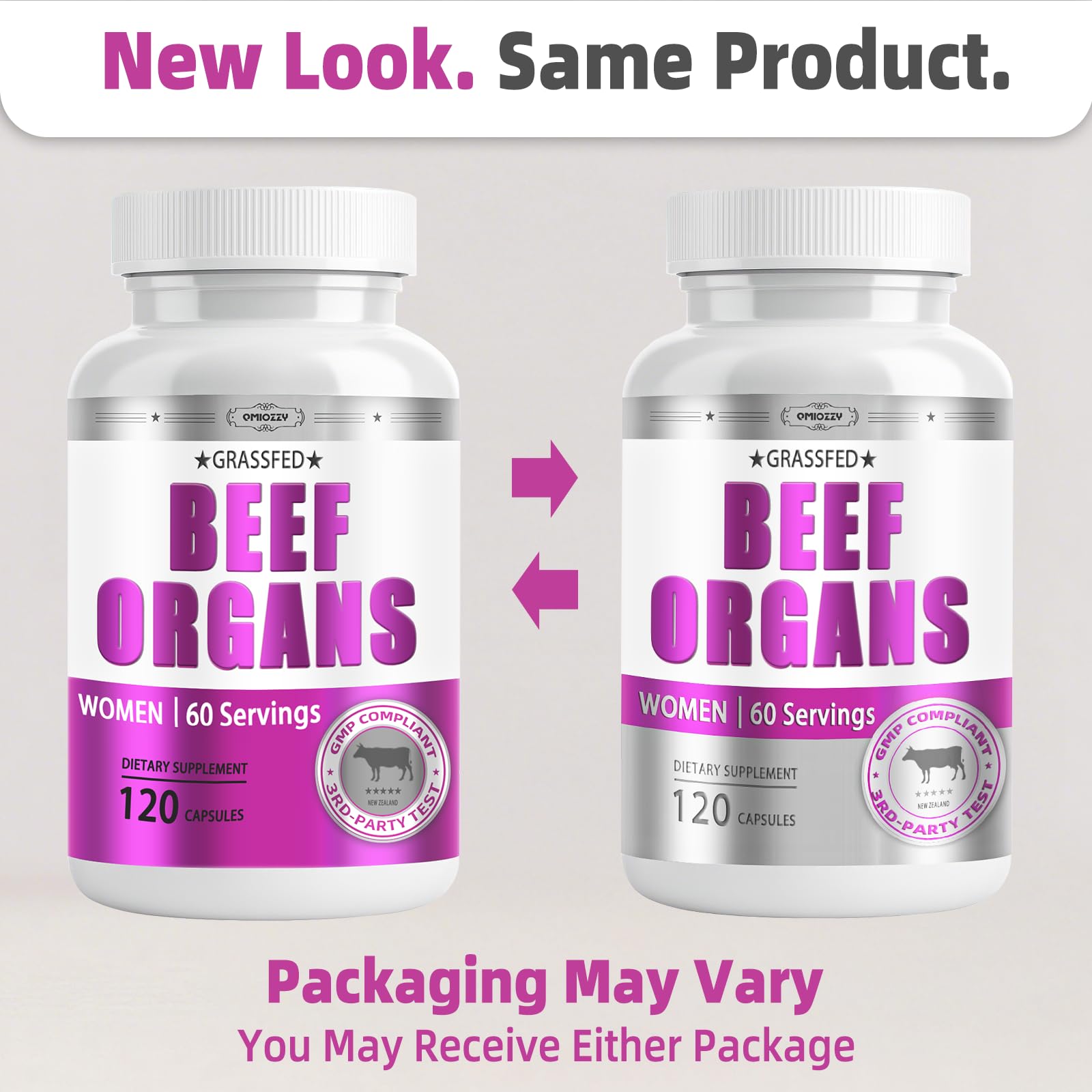 Grass-fed liver and organ ingredients