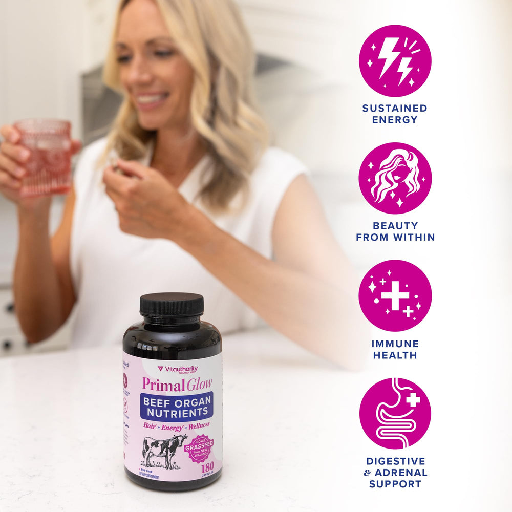 Serving suggestion of six capsules for daily intake