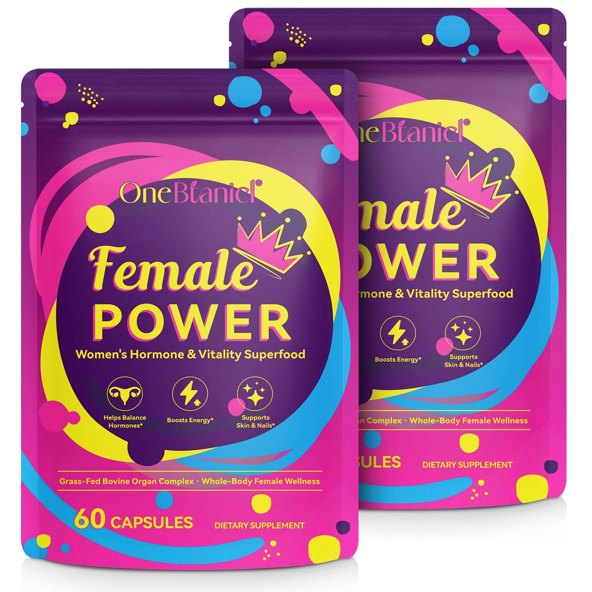 Beef Organ Supplement for Women bottle with grass-fed liver capsules