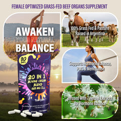 Herbal blend of maca and DIM for hormone balance