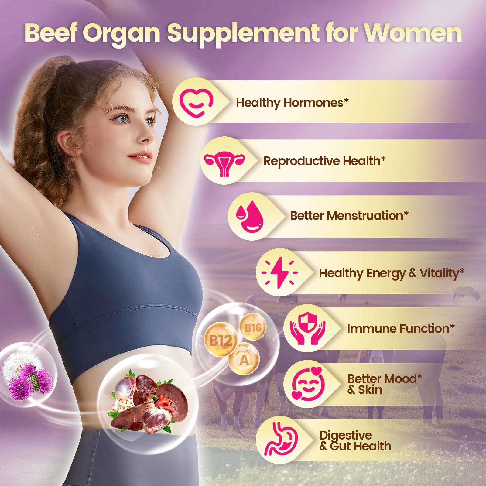 Back packaging detailing 11000mg per serving and 3 softgels per day