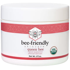 BeeFriendly Organic Vaginal Moisturizer bottle shows gentle daily hydration for sensitive skin