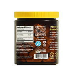 Beekeeper's Naturals Complete Gut Health capsules close-up for easy daily use