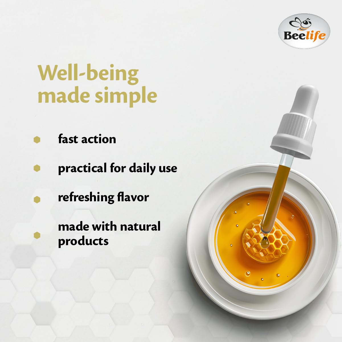 Antioxidant-rich green propolis tincture for health support