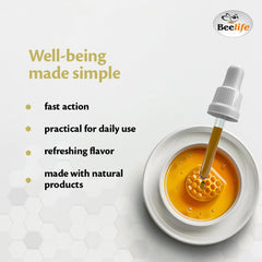 Antioxidant-rich green propolis tincture for health support