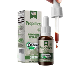 Beelife Propoflex Organic Green Propolis Extract bottle close-up
