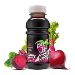 Front label of BEET IT Beetroot Juice Nitrate 3000mg bottle