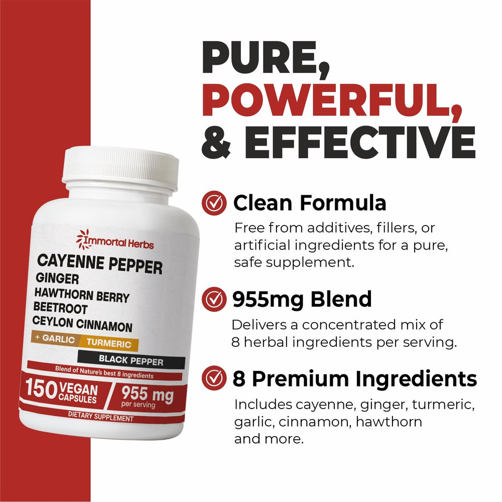Beet root, black pepper and cinnamon extract capsules