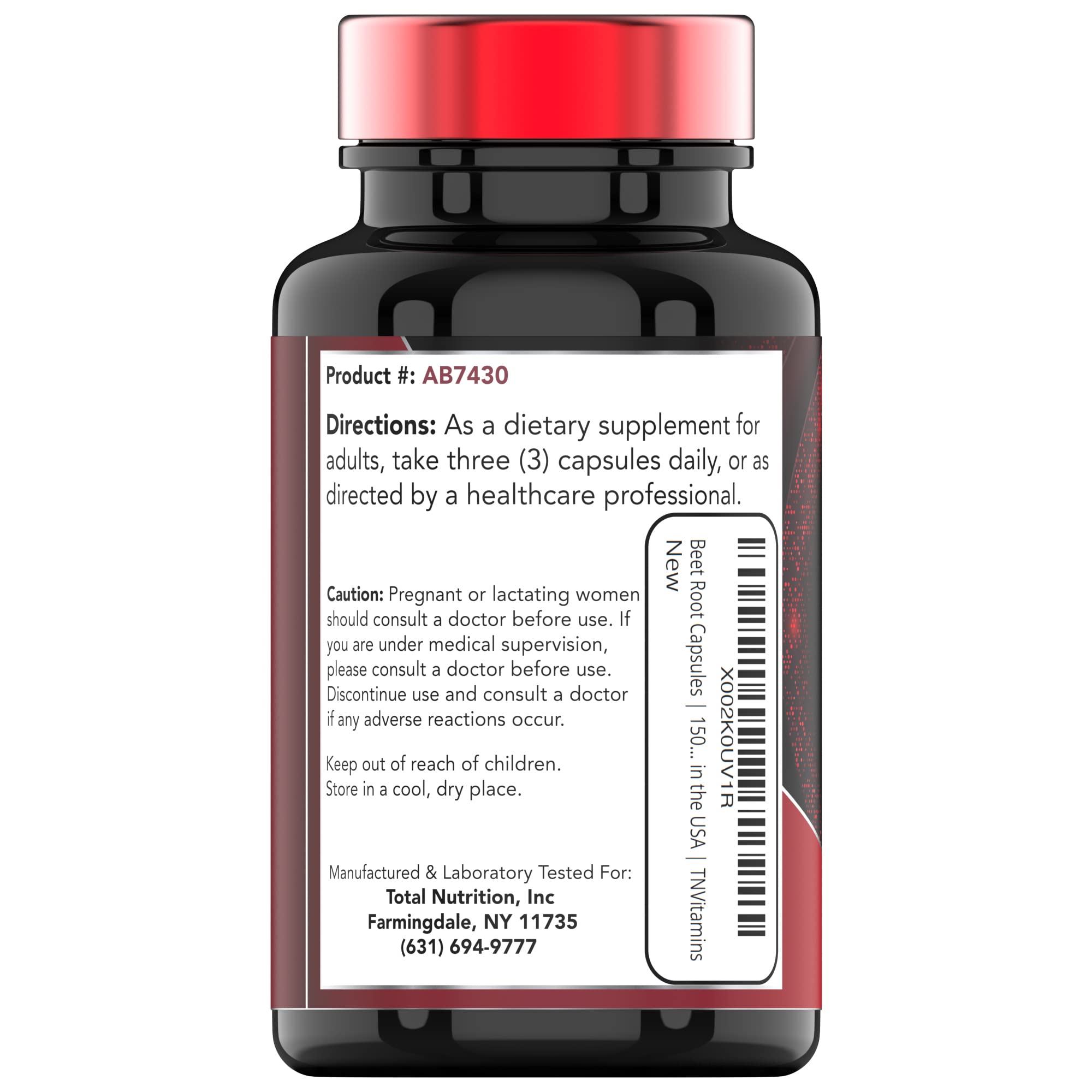 Product packaging and ingredients overview