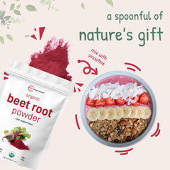 Cold-pressed, heat-free processing of Beet Root Powder