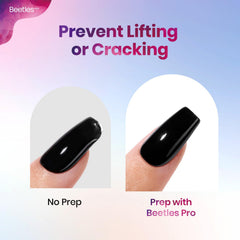Beetles Bonding Primer close-up, prime step boosts gel and acrylic adherence.