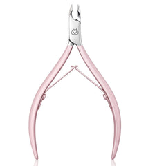 Beetles Cuticle Trimmer pink finish adds a stylish touch to your nail kit.