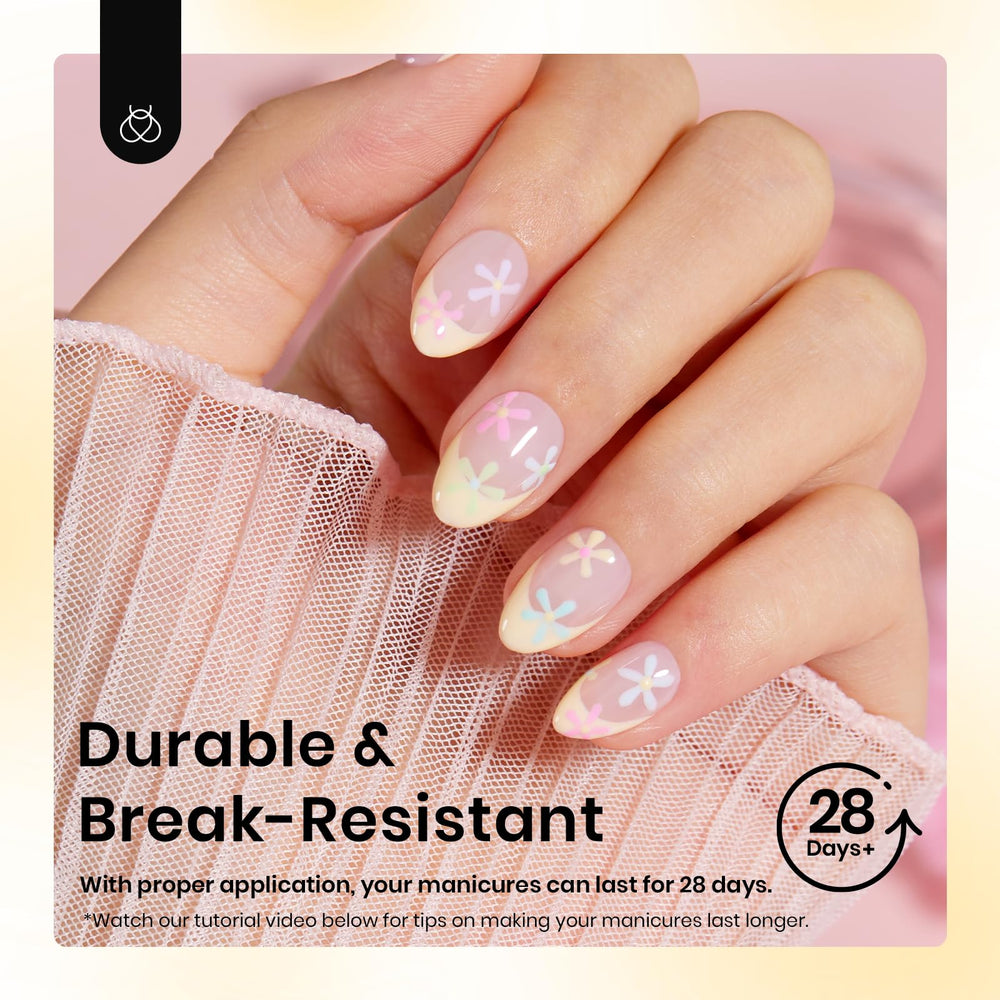 Beetles Gel Nail Tips Break-Resistant for durable extensions