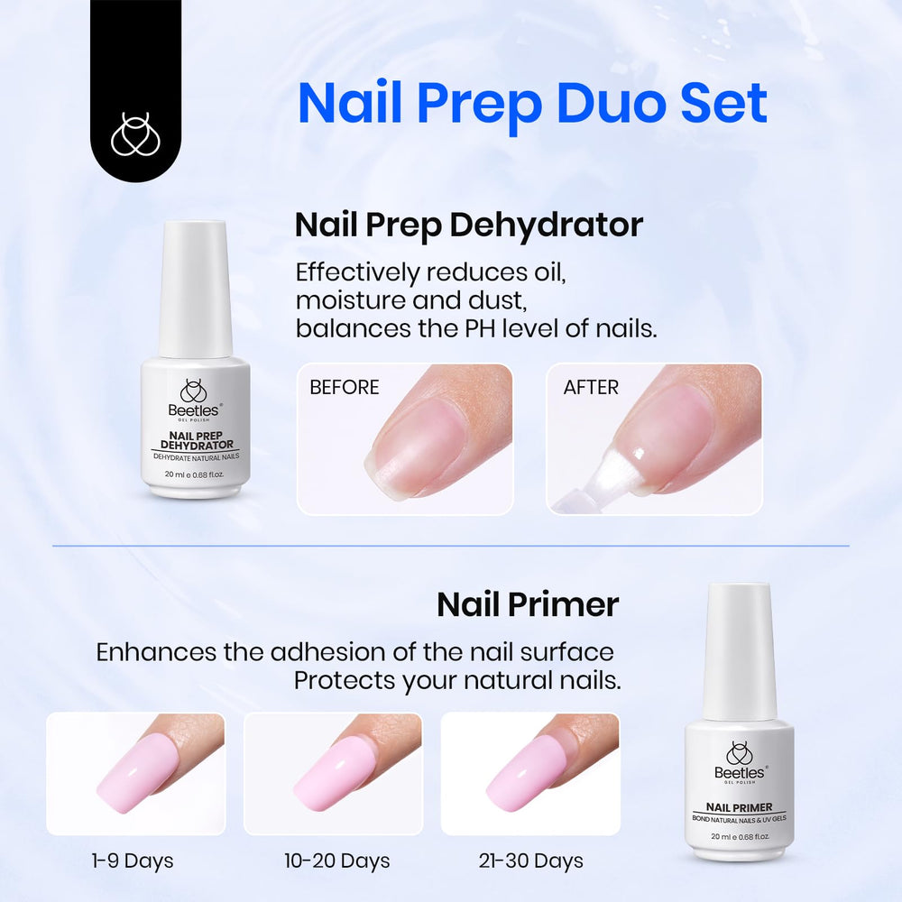 Beetles Nail Dehydrator precision brush close-up for even application