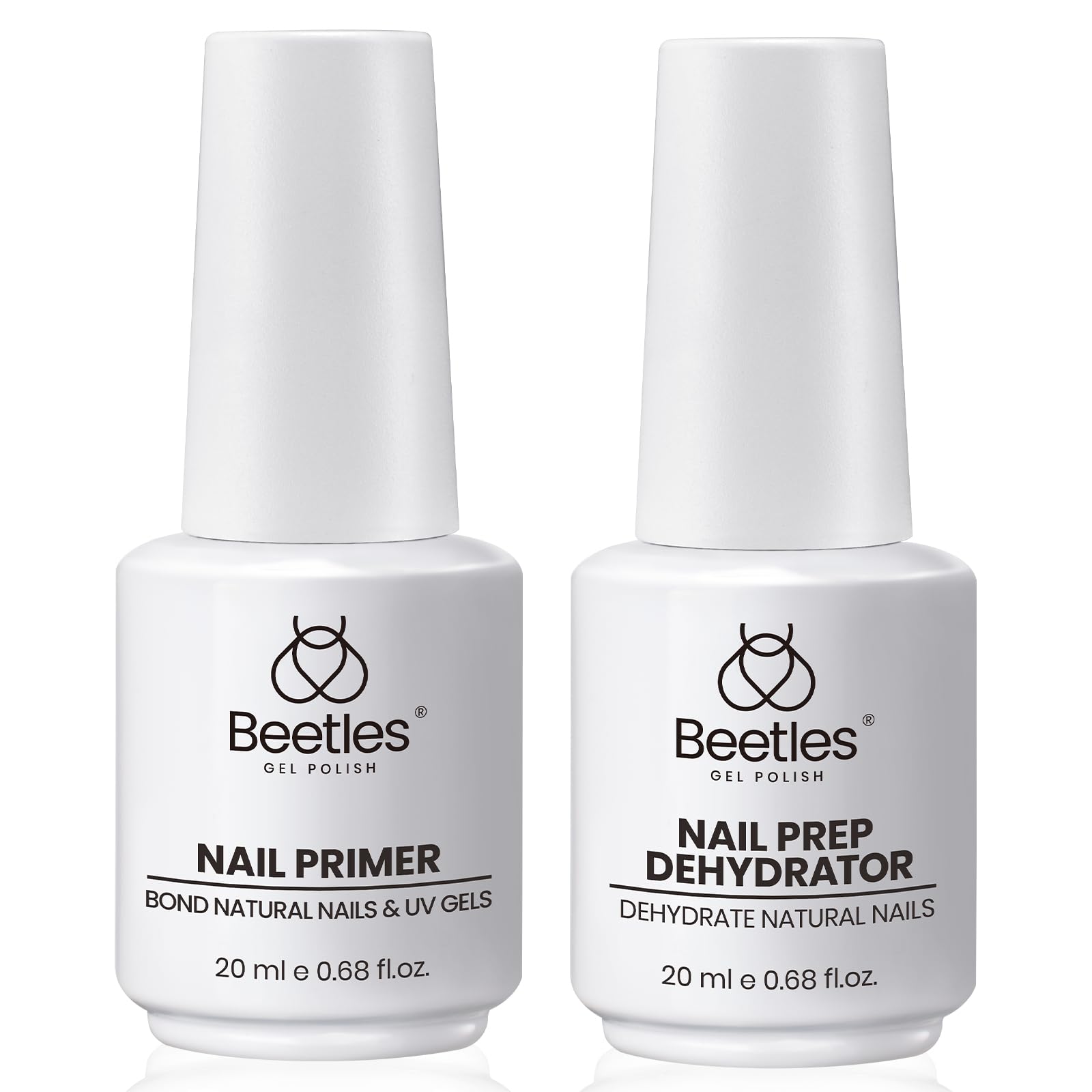 Beetles Nail Dehydrator bottle with 6mm brush for precise prep