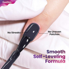 Beetles Pro self-leveling formula reduces visible brush marks.