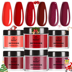 Beetles Red Dip Powder Kit packaging recyclable and compact for travel