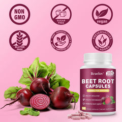 Athlete during workout using beetroot capsules