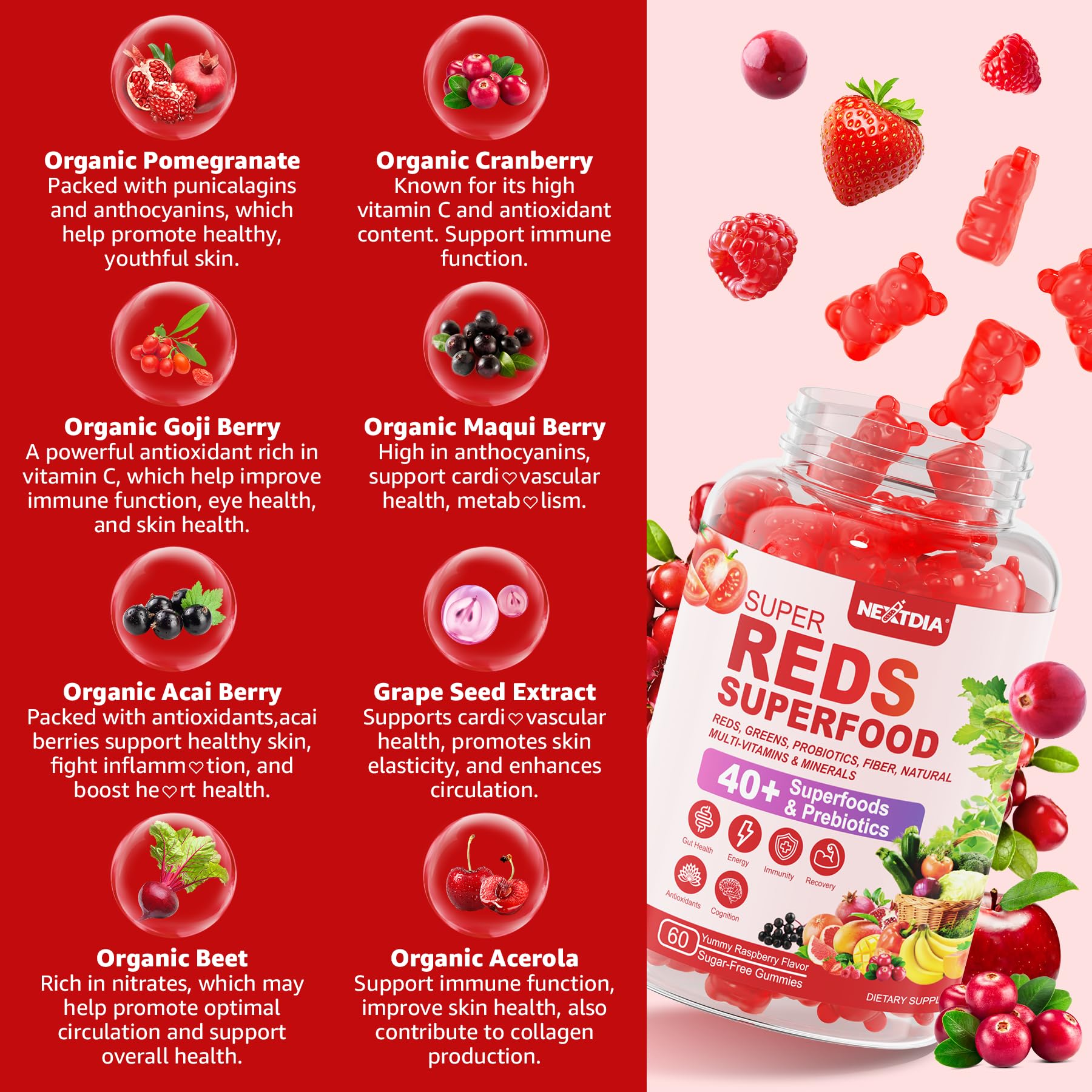 Beetroot powder alternative ingredient visual