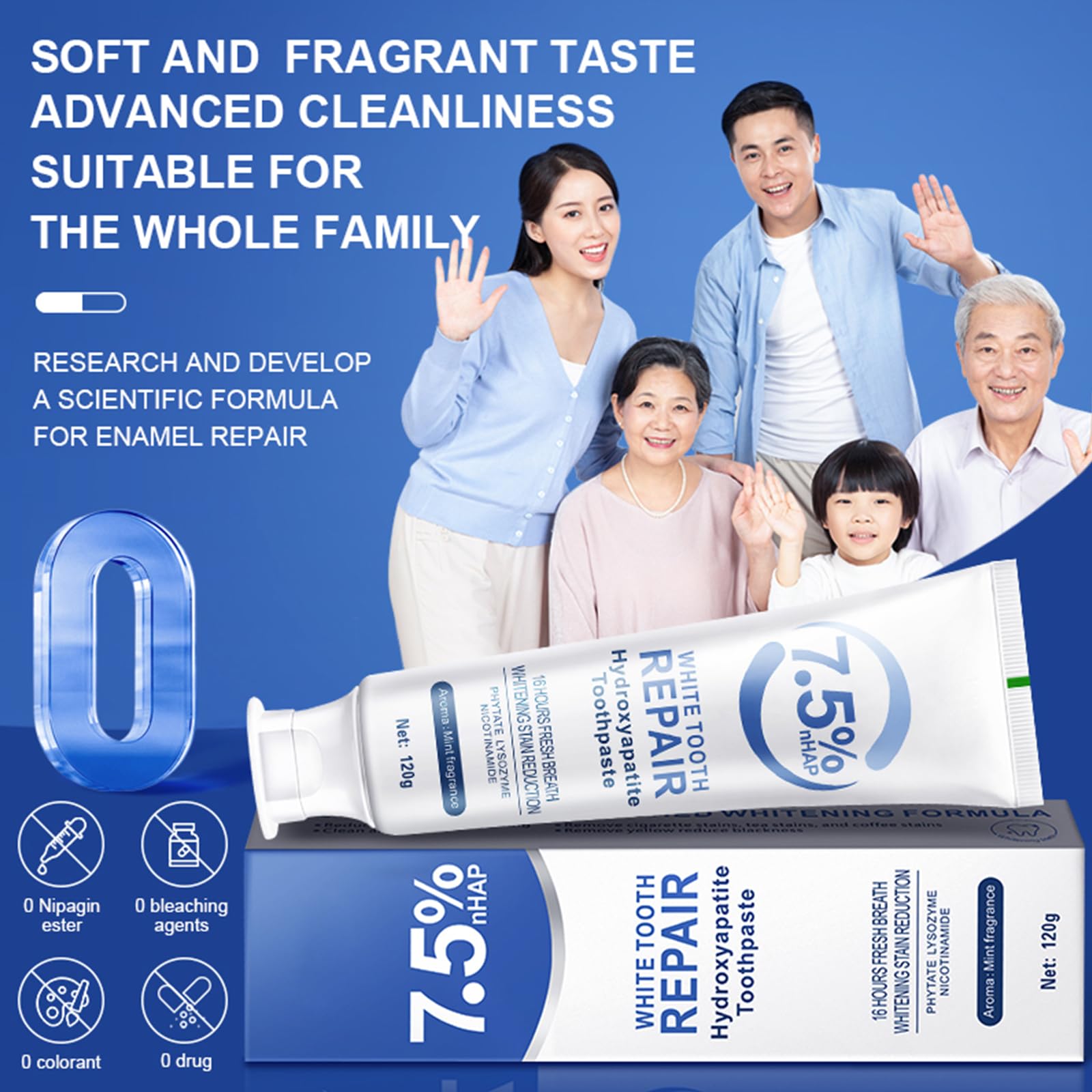 Before and after enamel protection illustration