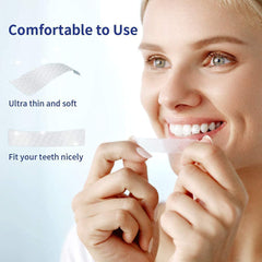 Before and after teeth whitening comparison
