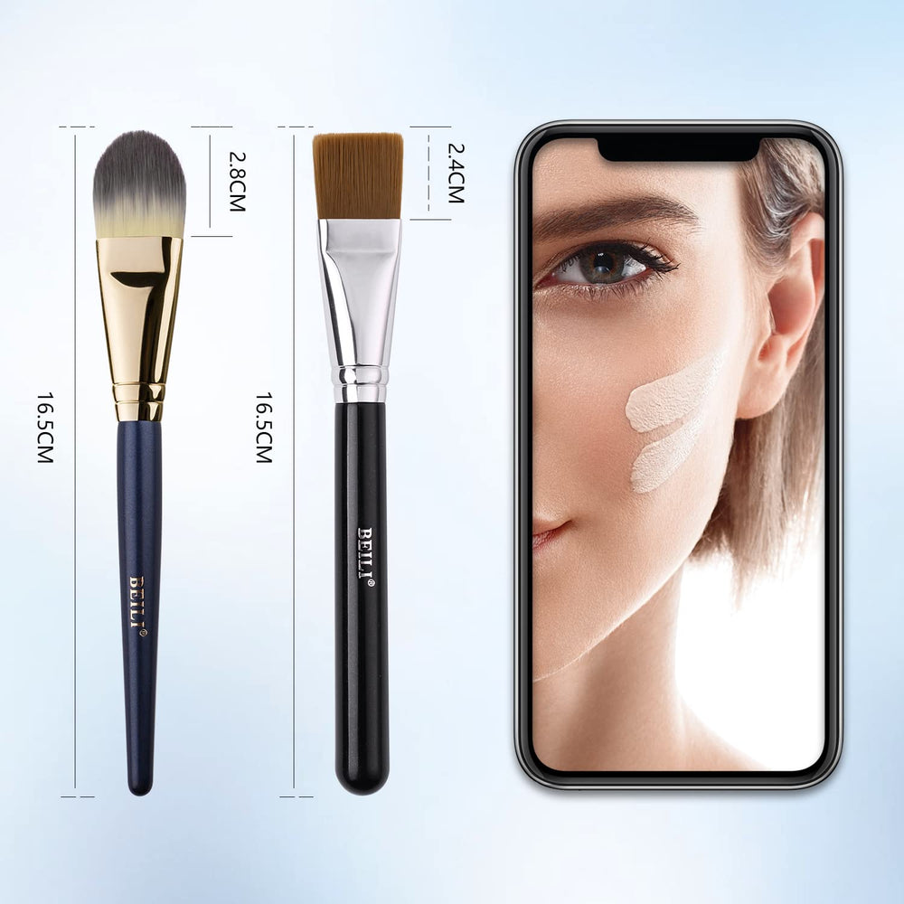 BEILI vegan synthetic bristles deliver cruelty-free, consistent application with smooth blending.