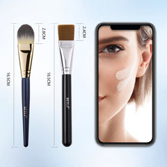 BEILI vegan synthetic bristles deliver cruelty-free, consistent application with smooth blending.