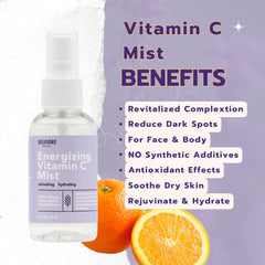 Belfiore Herbal Vitamin C mist 3-pack 2oz each gift-ready hydration.
