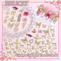 BELICEY dollar charms offer chic glam accents.