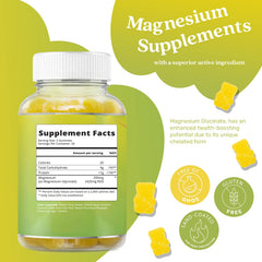 BeLive Magnesium Gummies 200mg 60-count packaging