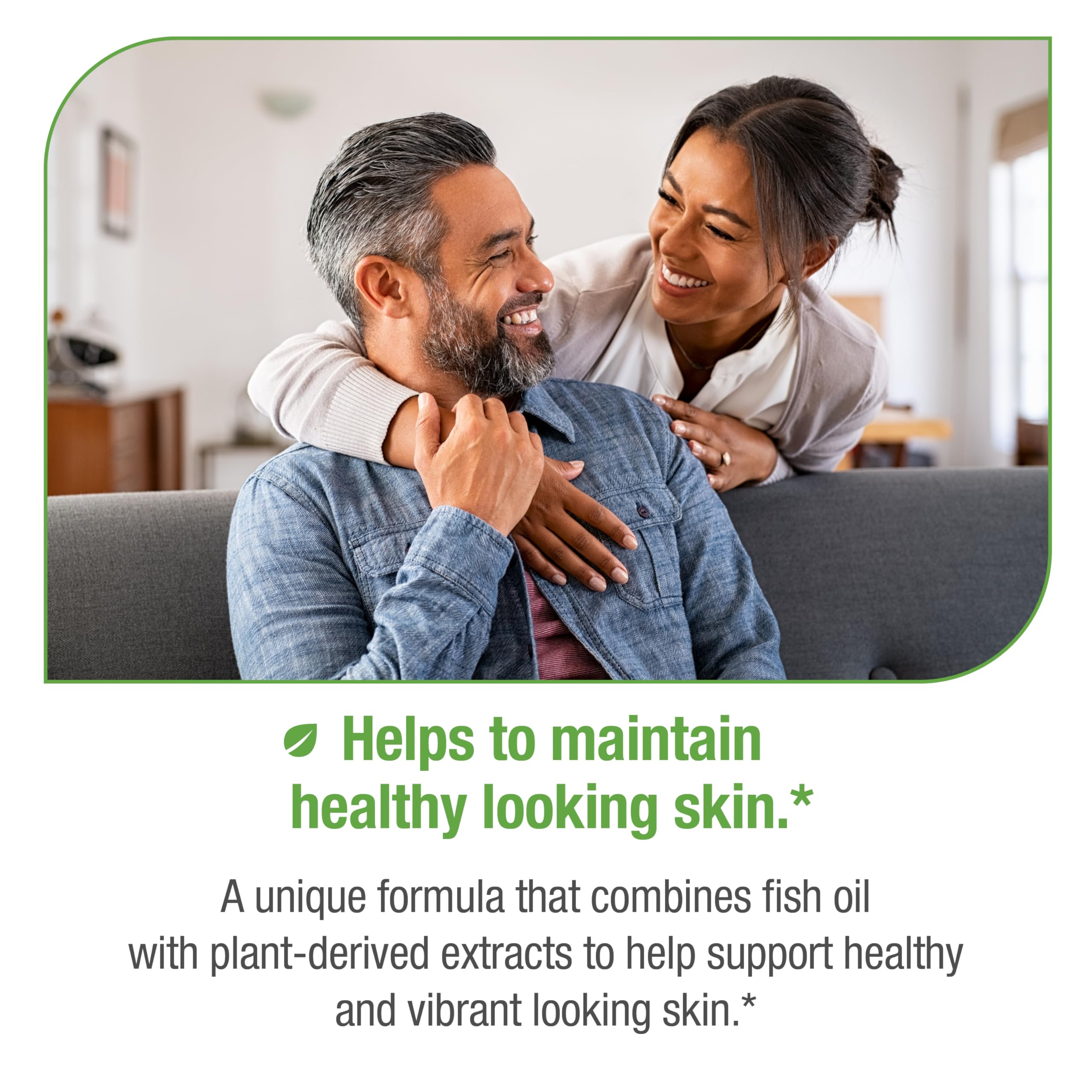 Happy customer with clear, healthy-looking skin