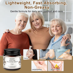 BelleHaven Wild Yam Cream for daily use supports menopause skincare routine.