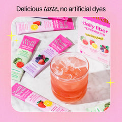 Fiber powder dissolves easily and is gentle on the digestive system