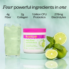 Digestible, easy-to-mix fiber powder