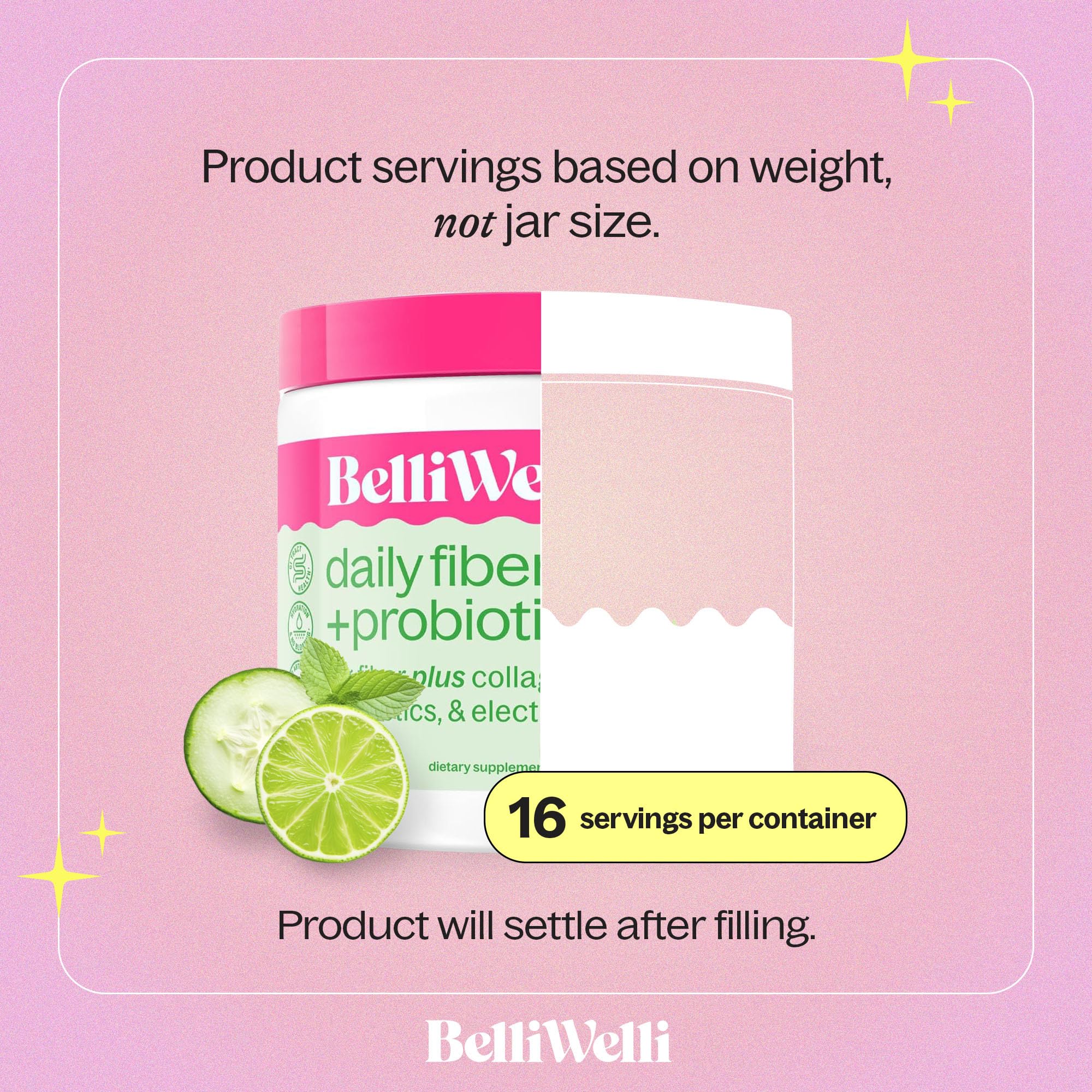 Box and packaging of Belli Welli Fiber supplement