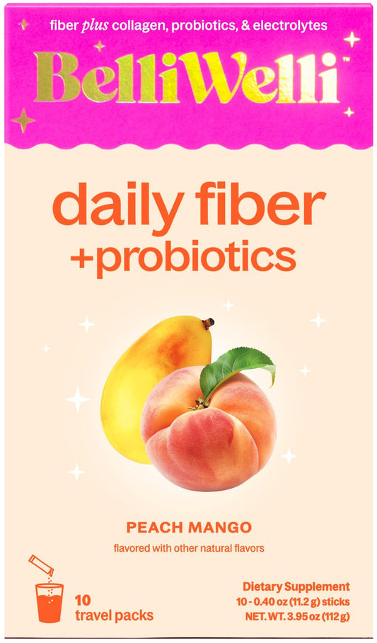 Cover image: Belli Welli Fiber Supplement Peach Mango 10-pack