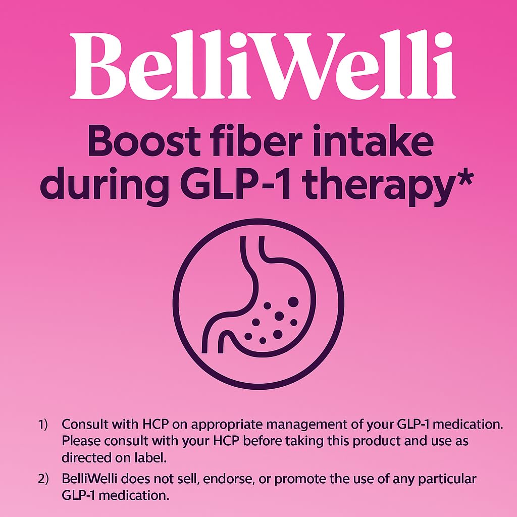 Gut health illustration showing fiber helping the microbiome