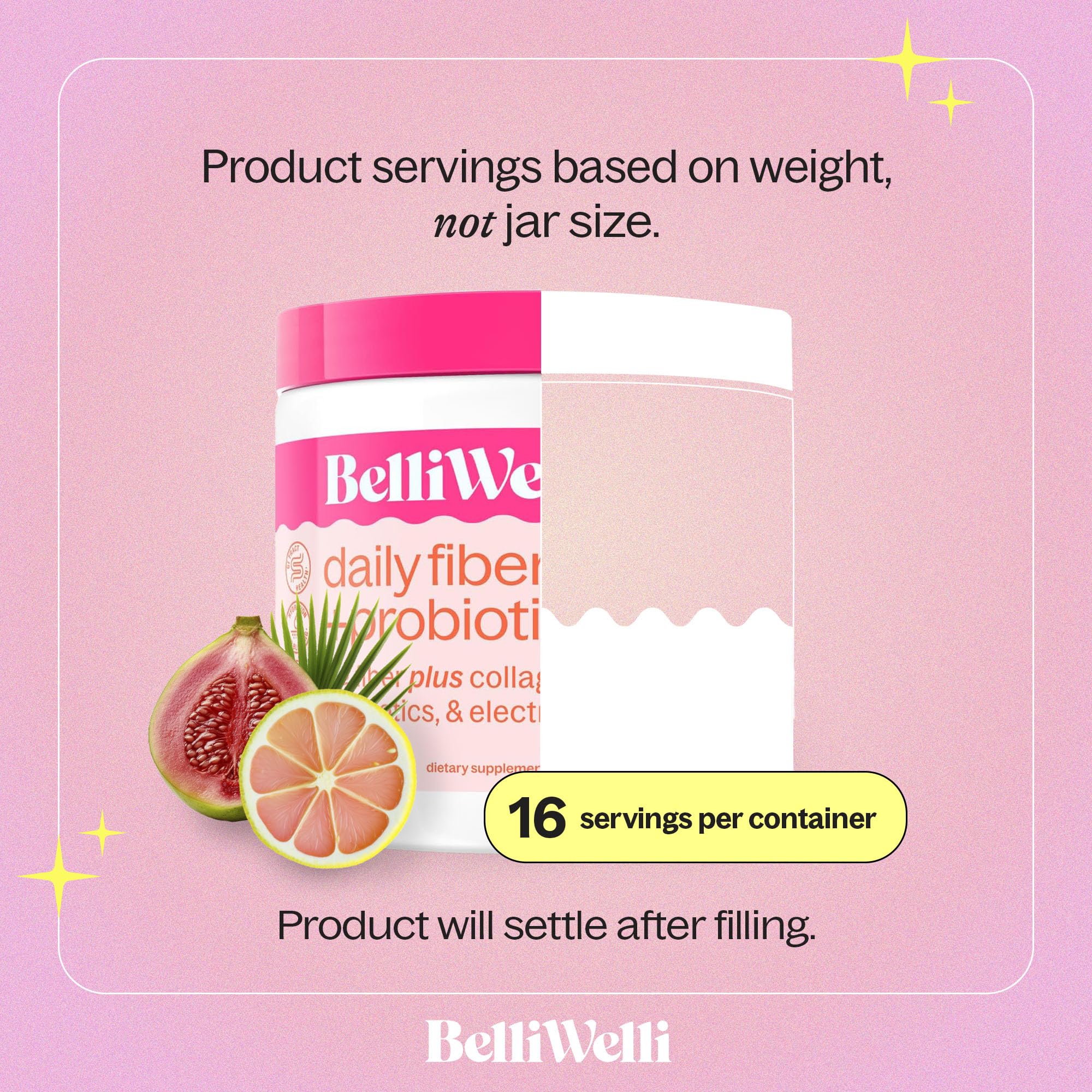 Easy-to-mix fiber powder dissolving in a drink