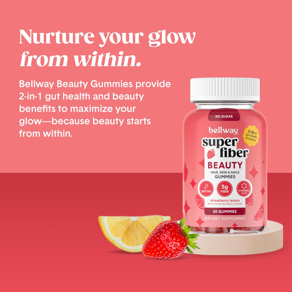 Close-up of gummy vitamins highlighting biotin and vitamins A C E