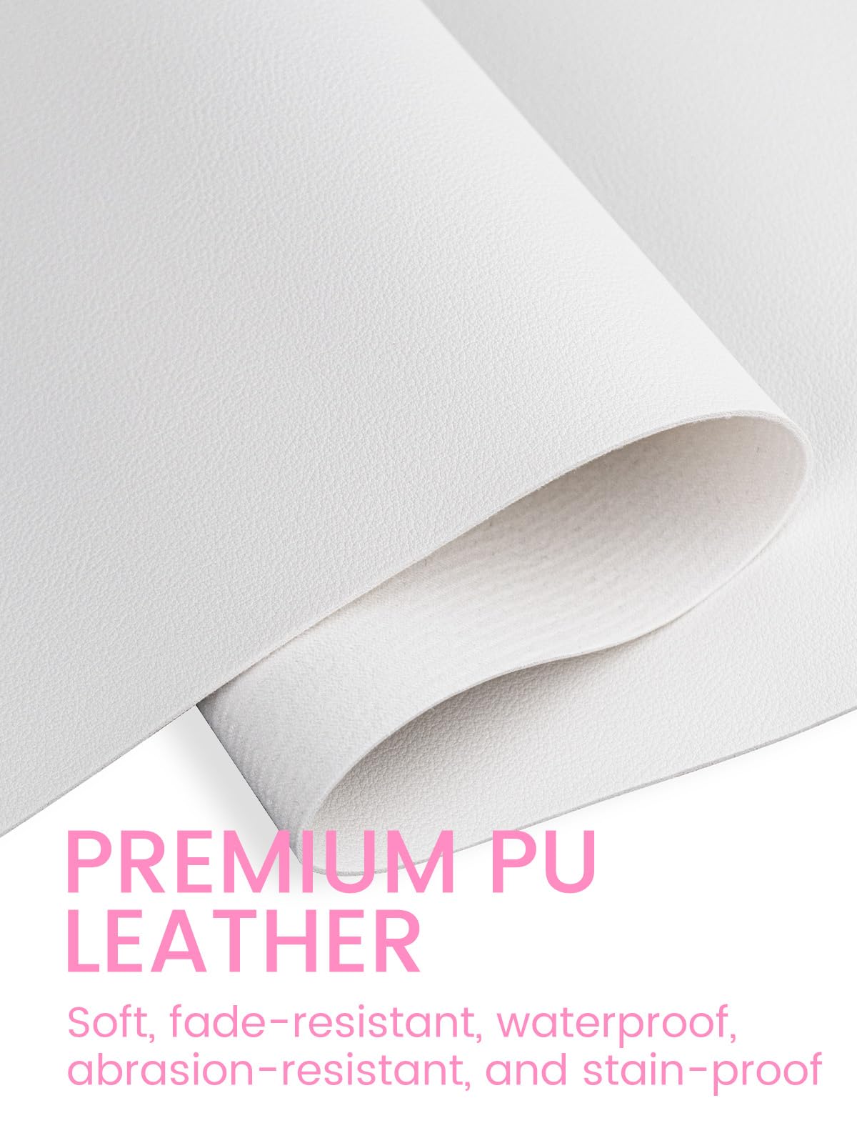 Close-up of Beloving Nail Art Table Mat showing soft PU leather texture