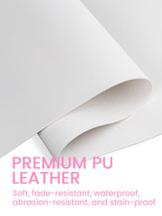 Close-up of Beloving Nail Art Table Mat showing soft PU leather texture