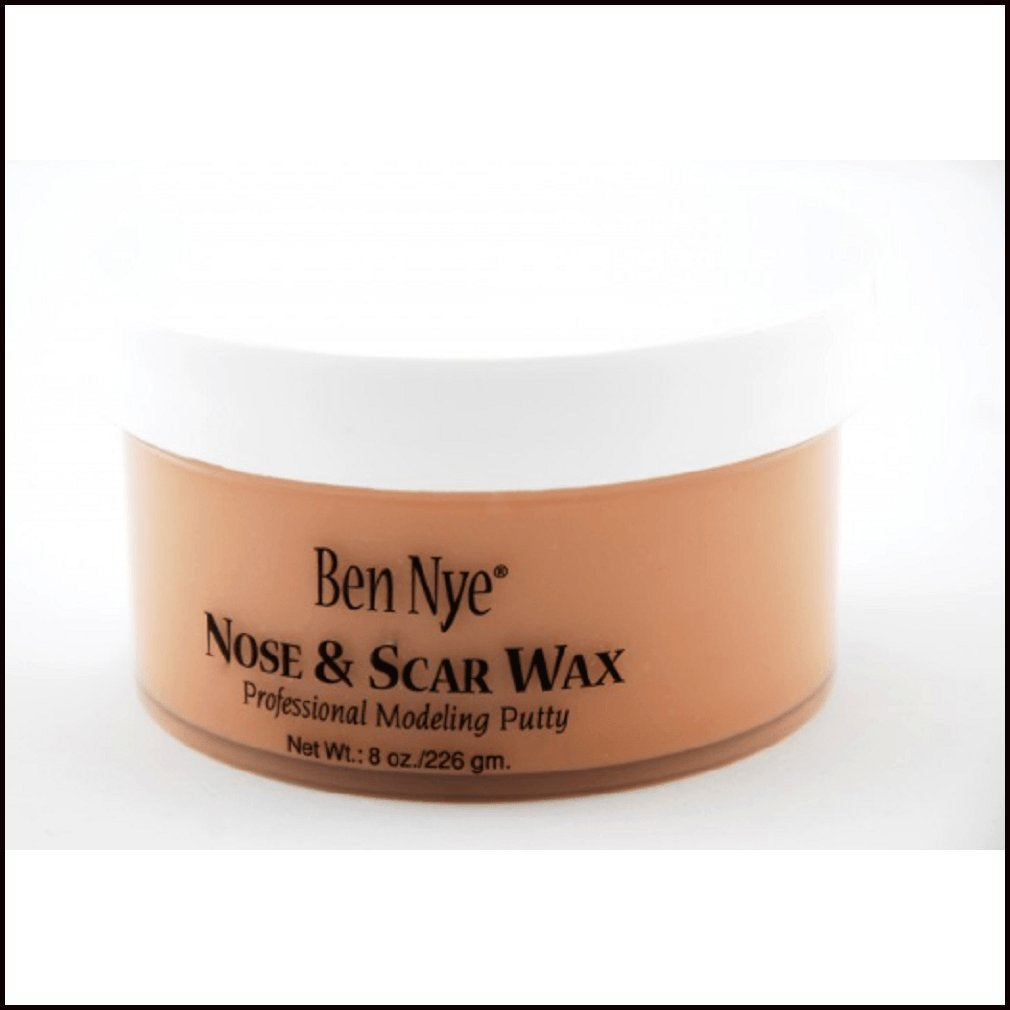 Ben Nye Nose and Scar Wax Fair 8 Oz package with smooth, blendable formula for scar concealing prep.