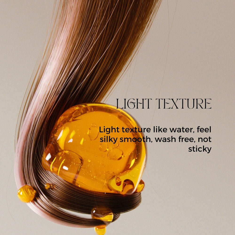Benatu Meadowfoam Squalane oil ingredients close-up emphasizing premium plant oils nourishing hair