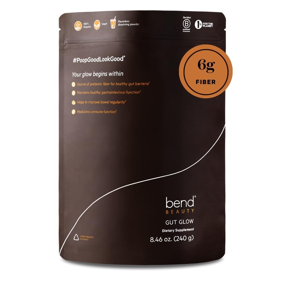 Bend Beauty Gut Glow bottle front view