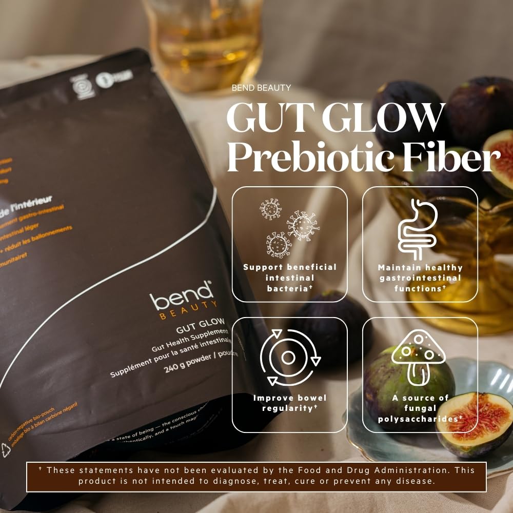Bend Beauty Gut Glow packaging side view